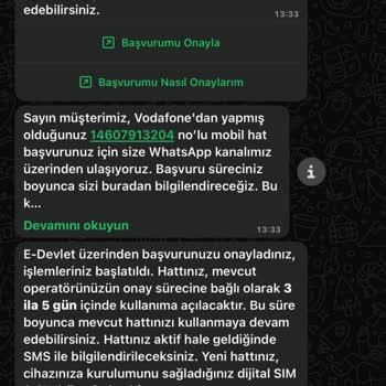 Vodafone E-sim Başvurusunda QR Kodu Gelmedi, Hattımı Bir Haftadır Kullanamıyorum