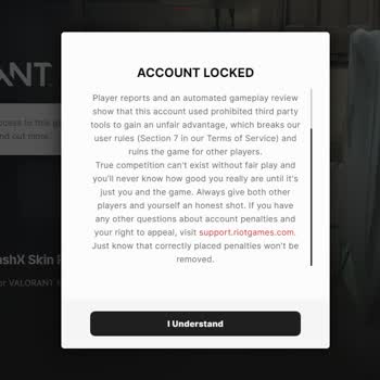 Valorant Hesabım Haksız Yere Kilitlendi, Destek Alamıyorum