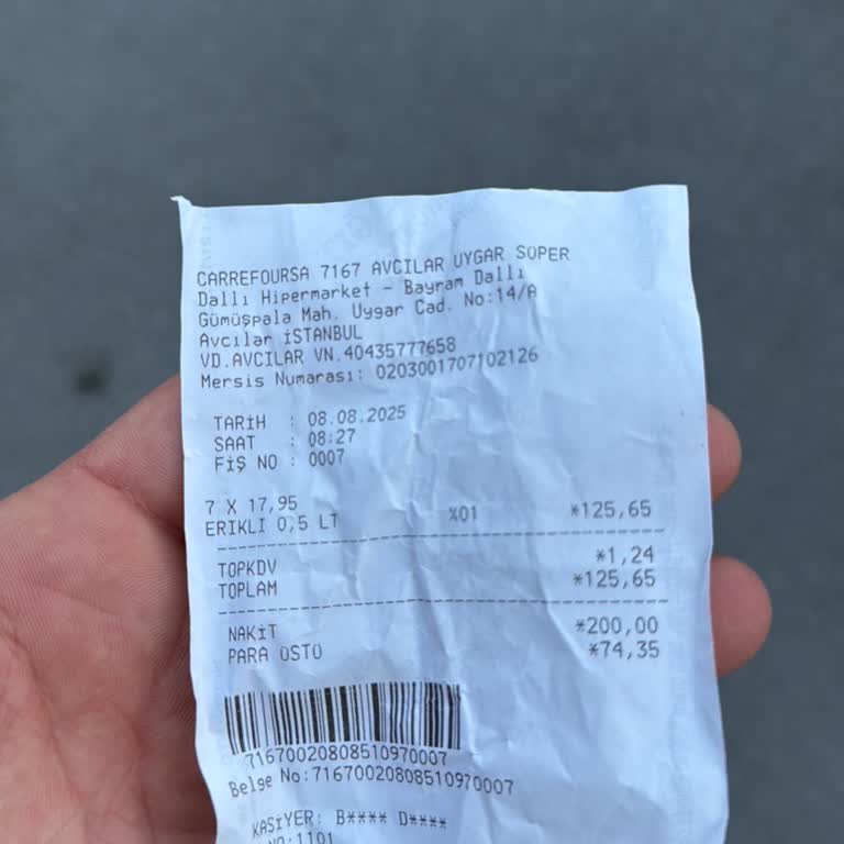 Carrefour SA'da Küçük Suya Yüksek Fiyat Şikayeti