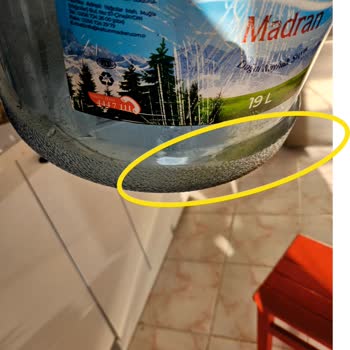 Damacana Suyunda Çamurumsu Madde Ve Sağlık Endişesi Yaşadım