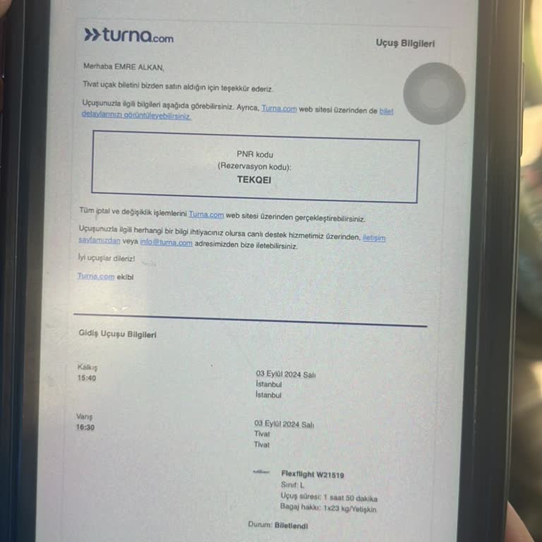 I Missed My Air Montenegro Honeymoon Flight Booked via Turna.com Without Any Notice