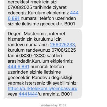 Kurulum Randevusu Veriliyor Ama Kimse Gelmiyor İşlerim Aksıyor