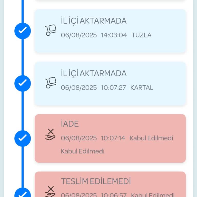 PTT Kargo Teslim Edilmeden İade Edildi, Şubeye Ulaşılamıyor