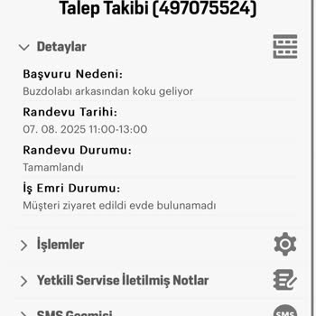 Buzdolabı Arızası Ve Servis Personelinin Uygunsuz Davranışı Mağduriyetimi Artırdı