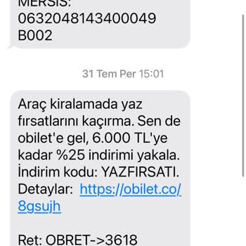 Israrlı Kampanya Mesajları Ve Müşteri Desteği Eksikliği Nedeniyle Yaşanan Rahatsızlık