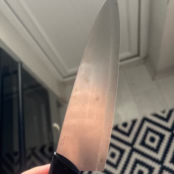 Tefal Paslanmaz Çelik Bıçak Kısa Sürede Paslandı, Değişim Talebim Var