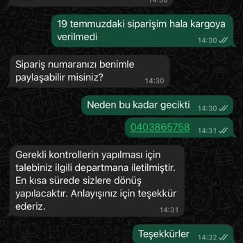 Penti Online Siparişim Günlerdir Kargoya Verilmiyor Mağdur Edildim