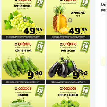 İlan Edilen Sebze Fiyatı Uygulanmadı, Müşteri Yanıltıldı