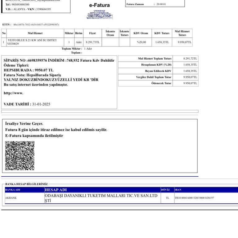 Patlama Sonrası Elektrik Tesisatı Yandı, Güvenli Ürün Ve Zararın Giderilmesini İstiyorum