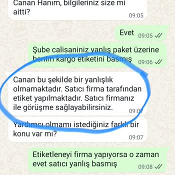 Kargo Etiketleme Hatası Sonucu Ürünlerim Teslim Edilmedi, Firmalar Sorumluluk Almıyor