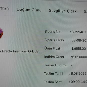 Sipariş Edilen Çok Dallı Orkide Yerine Yanlış Ürün Gönderildi, Müşteri Hizmetleri Sorunu Çözmedi