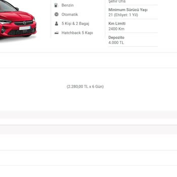 Araç Teslim Edilemedi, Ücret İadesi Yapılmıyor Ve Müşteri Hizmetlerine Ulaşılamıyor