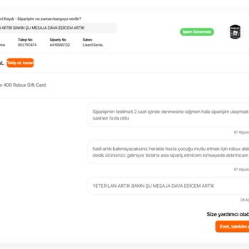 Satın Aldığım Dijital Ürün Teslim Edilmedi, Mağduriyet Yaşıyorum