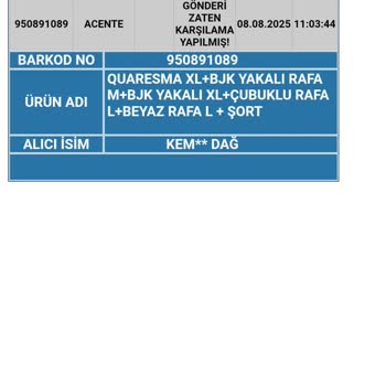 Yol Kargo Teslim Edilmeyen Kargo Ve Yanıltıcı Gönderi Durumu