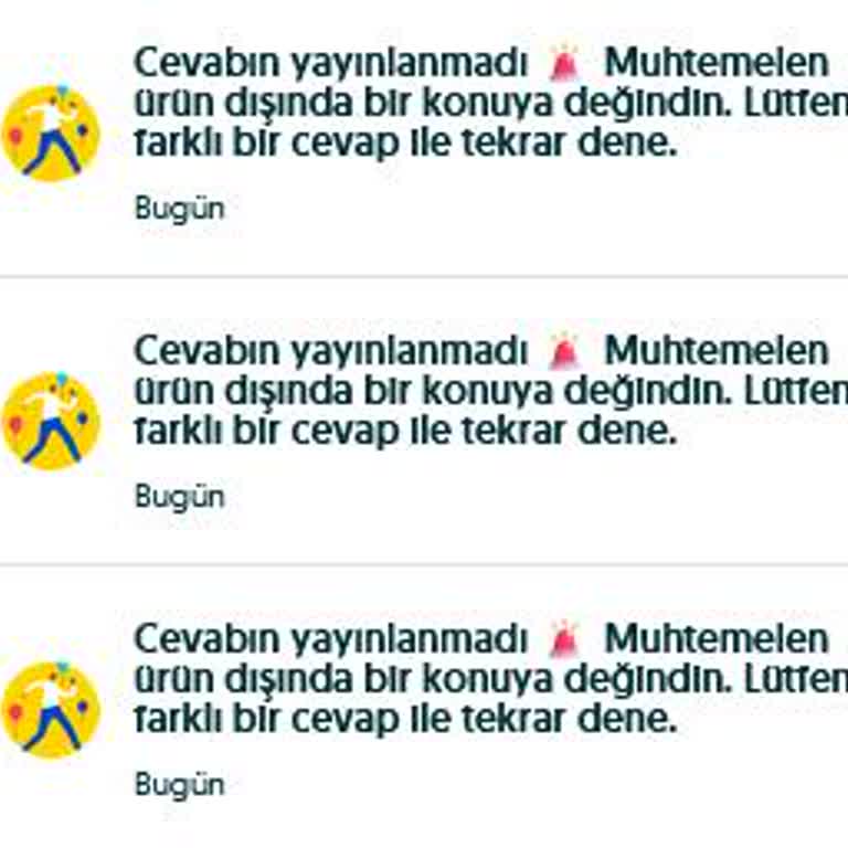 Letgo Mesajlarım Sürekli Konu Dışında Reddediliyor Müşteriyle İletişim Kuramıyorum