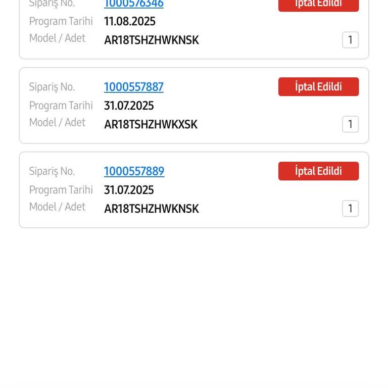 Samsung Montaj Randevusu İptalleri Nedeniyle Kullanılamayan Klima Ve Mağduriyet