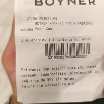 Boyner Marmara Forum'da Haksız Muamele Ve Fiyat Farkı Mağduriyeti