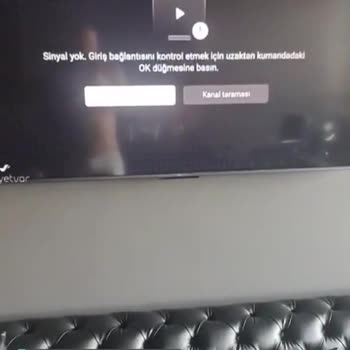 TCL Televizyonda Sinyal Yok!