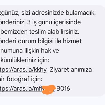 Kargo Teslimatında Yanıltıcı Bilgilendirme Ve Gecikme Yaşadım