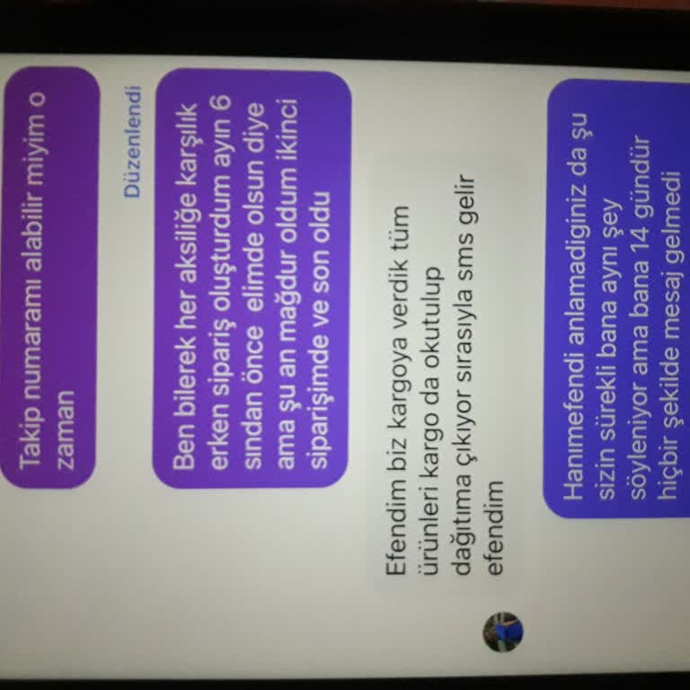 Siparişim Teslim Edilmedi Ücretim İade Edilmiyor