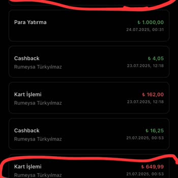 Popy Para İade Edilen Paralarım Hesabıma Yansıtılmıyor Ve Destek Alamıyorum