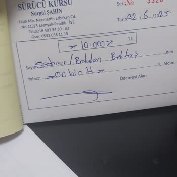 Formül A Sürücü Kursu'nda Direksiyon Dersleri Gecikmesi Ve Ücret İadesi Sorunu