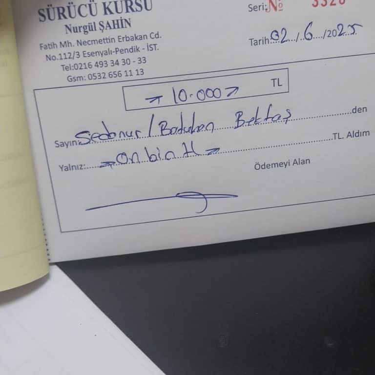 Formül A Sürücü Kursu'nda Direksiyon Dersleri Gecikmesi Ve Ücret İadesi Sorunu