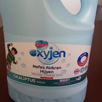 Bingo Oksijenli Çamaşır Suyu Temizlik Ve Beyazlatma Etkisi Göstermedi