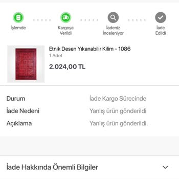 Kargo Şirketinin Kaybolan Ürünü İçin Ödeme Yapmaması Ve Sürekli Oyalama