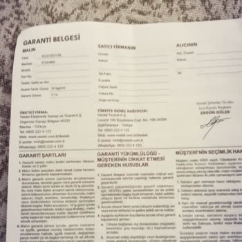 Garanti Kapsamındaki Toshiba TV İçin Yetersiz Servis Ve Kapora Mağduriyeti