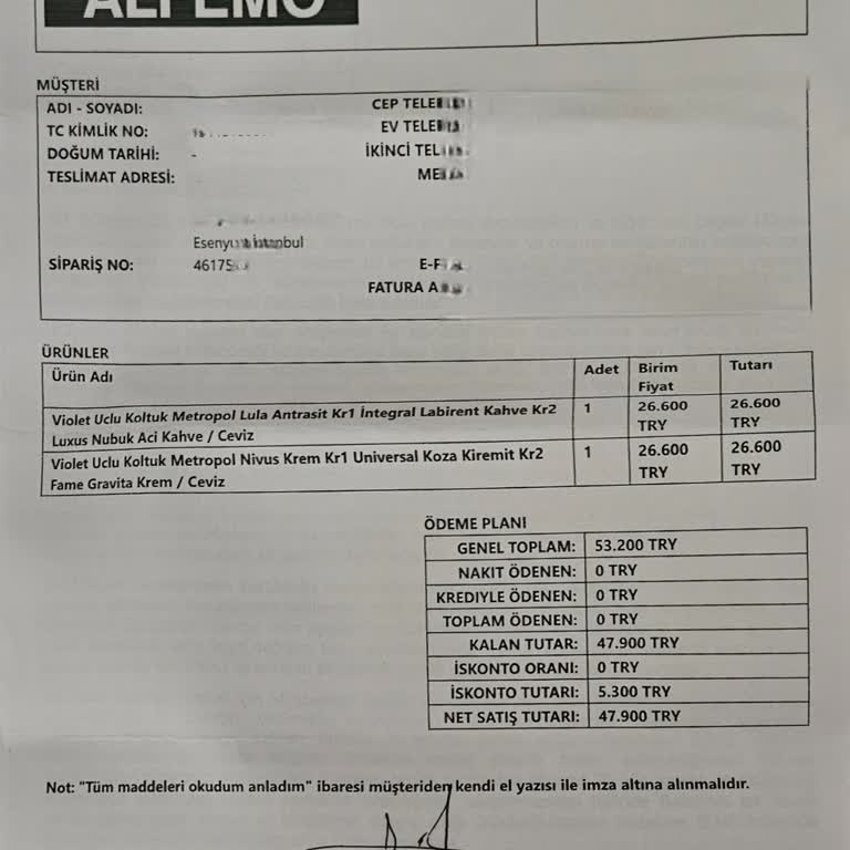 Alfemo Koltuk Takımının Teslimatı Sürekli Erteleniyor Mağdur Olduk