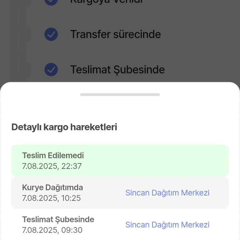 Hepsijet Müşteri Hizmetlerinin İlgisizliği Ve Kargo İptali Mağduriyeti