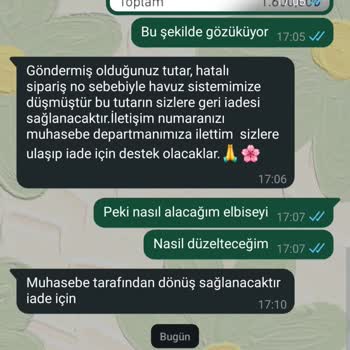 Siparişim İptal Edildi Ama 1600 TL Param Hala İade Edilmedi
