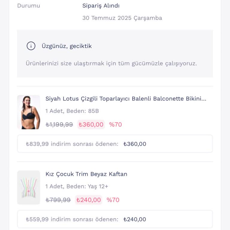 Siparişim Günlerdir Gönderilmiyor Müşteri Hizmetlerinden Çözüm Alamıyorum