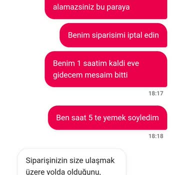 Yemeksepeti'nden Teslim Edilmeyen Sipariş Ve İade Sorunu: Mağduriyet Ve Güven Kaybı