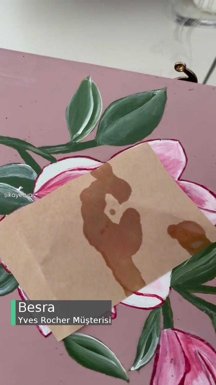 Yves Rocher Parfüm Akıtıyor, Olumlu Dönüş Bekliyorum! videonun kapak resmi