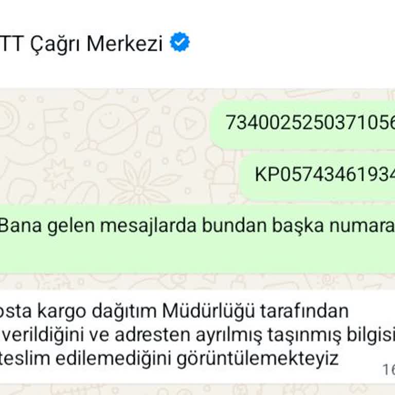 PTT Kargo Teslimat Yapılmadı, Yanlış Bilgi Verildi Ve Çözüm Sunulmadı