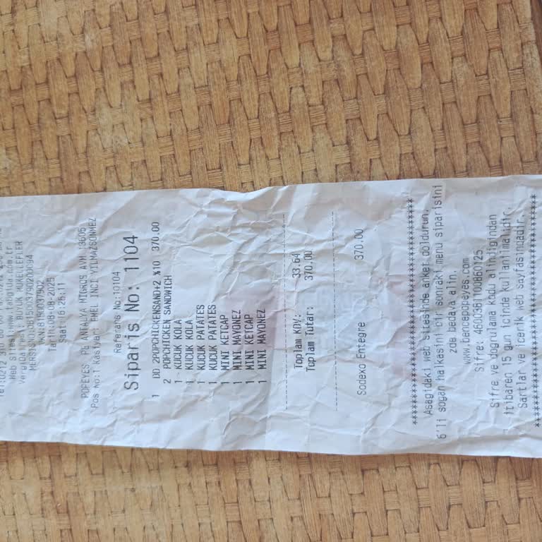 Ekonomik Menü Yerine Pahalı Ürün Satıldı Bilgi Verilmedi