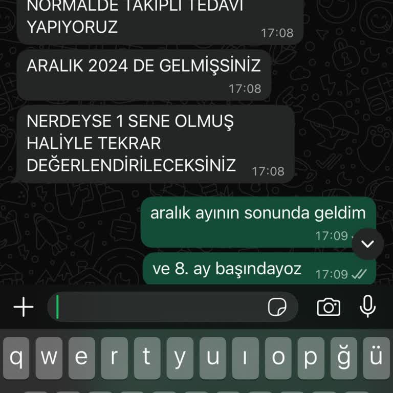 Tedavi Sürecinde Verilen Bilgilerle Uyuşmayan Ücretlendirme Ve İlgisizlik