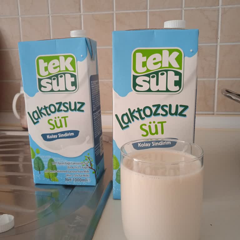 Son Kullanma Tarihi Geçmemiş Laktozsuz Sütlerde Anormal Renk Sorunu