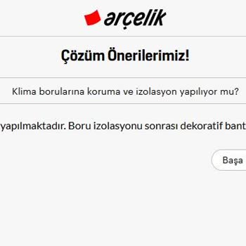 Arçelik Klima Montajında Bakır Boru Yerine Alüminyum Boru Takılması Mağduriyeti