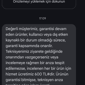 Garanti Kapsamındaki Klimaya Ücretli Servis Uygulaması Nedeniyle Mağduriyet