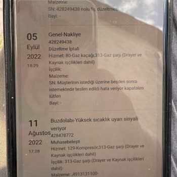 Altus Buzdolabında Sürekli Tekrarlayan Soğutma Sorunu Ve Kalıcı Çözüm Talebi