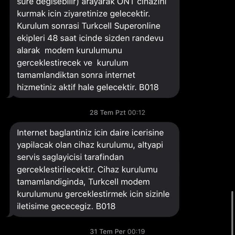 Superonline Fiber İnternet Başvurumda Kurulum Gecikmesi Mağduriyet Yaşatıyor