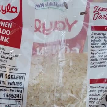 Yayla Gönen Baldo Pirinç Kapalı Paketinde Kelebeklendi!