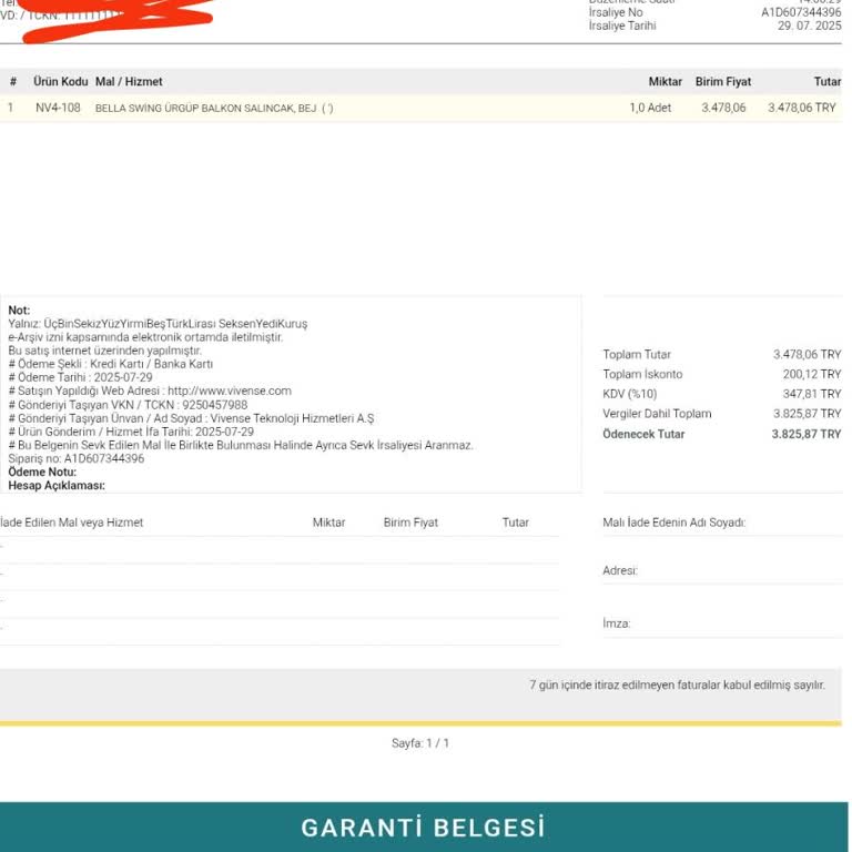 Teslim Edilmeden Teslim Edildi Gösterilen Ürün Ve İade Sorunu