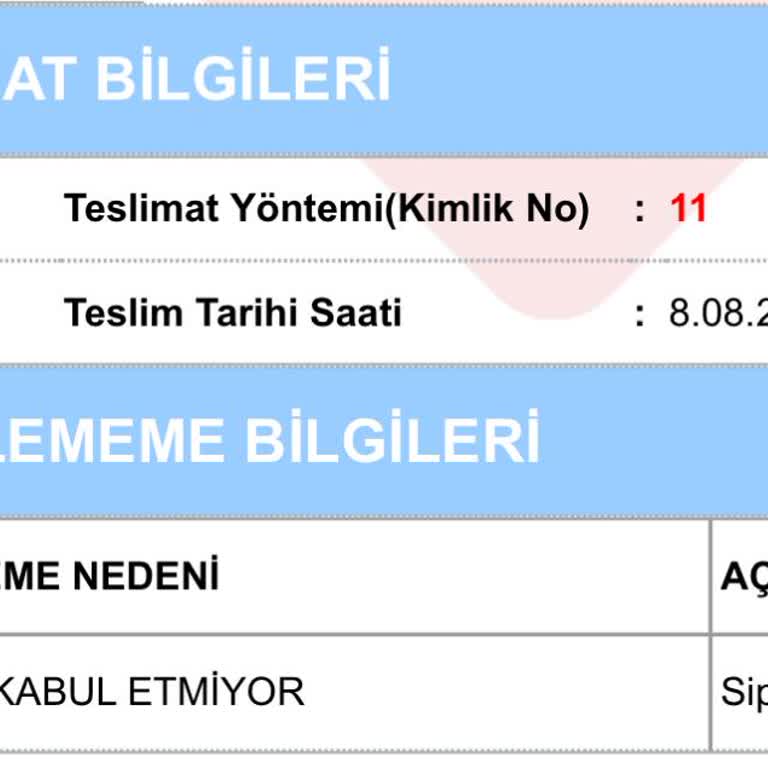 Teslim Edilmediği Halde Teslim Edildi Gözüken Kargo Ve İletişim Sorunu