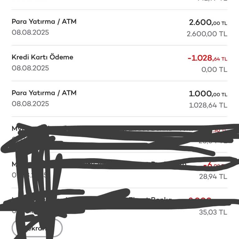 Hesabımdan İzinsiz Kredi Kartı Borcu Tahsilatı Mağduriyeti