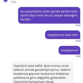 Getir Yemek Siparişim Teslim Edilmedi Müşteri Hizmetleri İlgisiz Kaldı