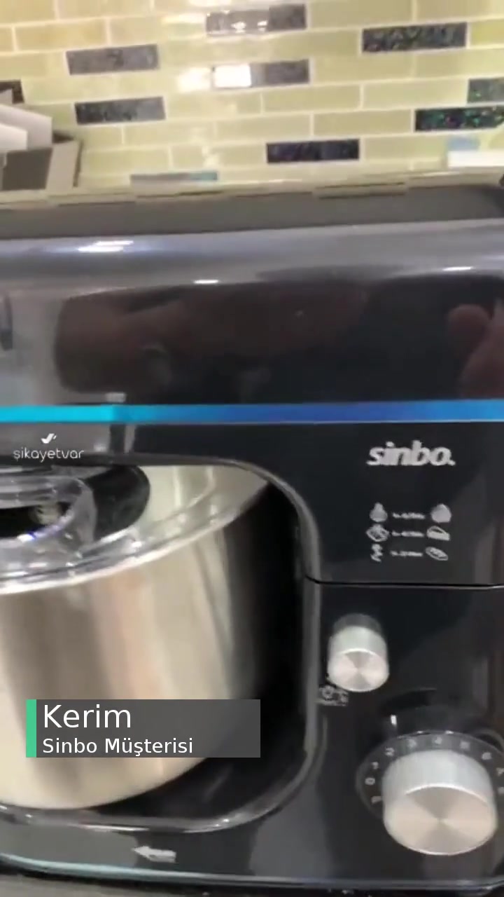 Sinbo Hamur Makinesi Kilit Sorunu videonun kapak resmi